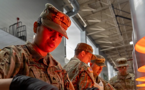 U.S. Army Reserve Military Hot Food Kitchen