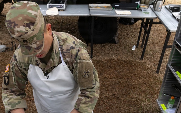 U.S. Army Reserve Military Hot Food Kitchen