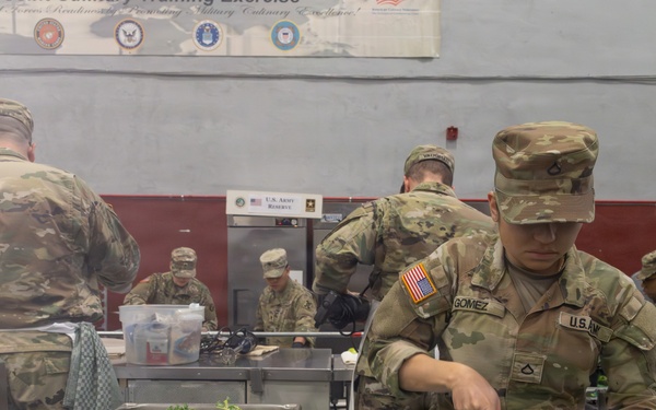 U.S. Army Reserve Military Hot Food Kitchen