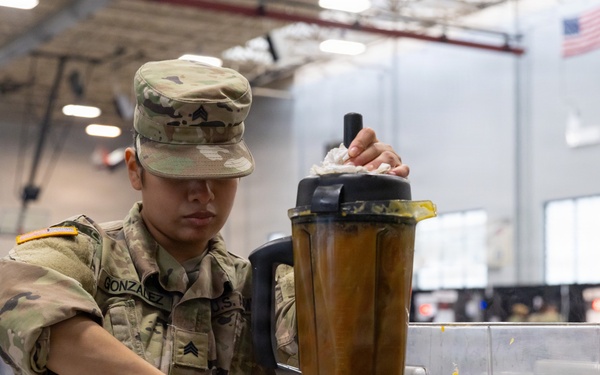 U.S. Army Reserve Military Hot Food Kitchen
