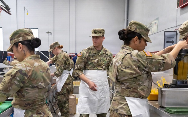 U.S. Army Reserve Military Hot Food Kitchen