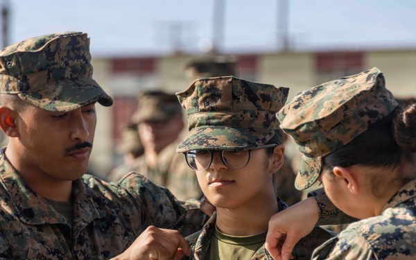13th MEU holds March Promotion Ceremonies