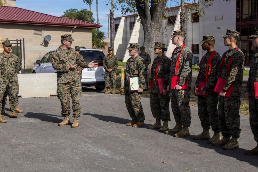 13th MEU holds March Promotion Ceremonies