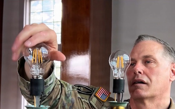 First Shine in Decades: USAG Japan Chaplain Team Restores Chapel Chandelier