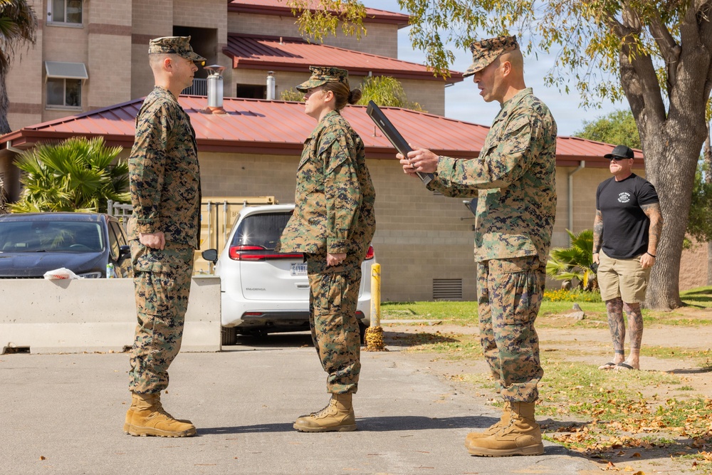 13th MEU holds March Promotion Ceremonies