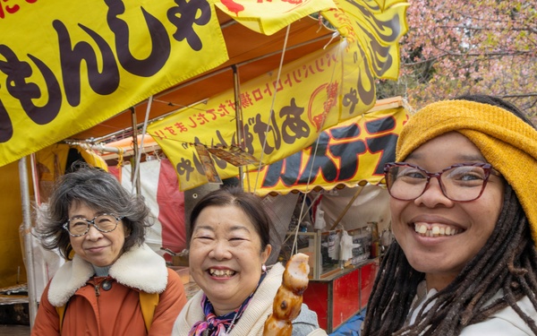 CFAY FFSC Hosts Cherry Blossom Viewing