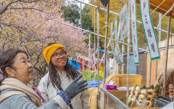 CFAY FFSC Hosts Cherry Blossom Viewing
