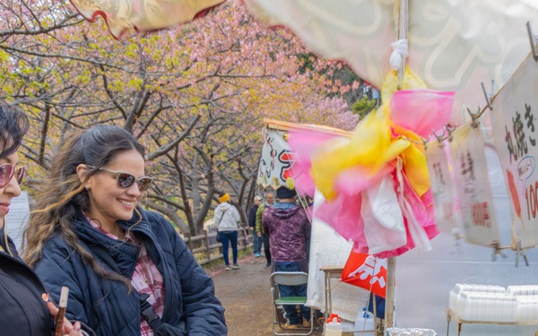 CFAY FFSC Hosts Cherry Blossom Viewing