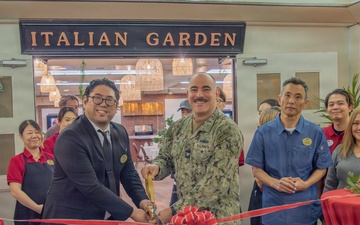 CFAY MWR Italian Gardens Grand Reopening