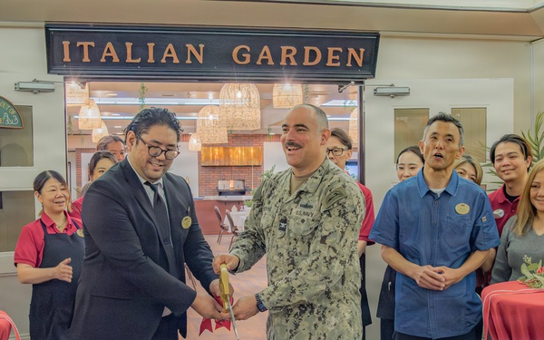 CFAY MWR Italian Gardens Grand Reopening