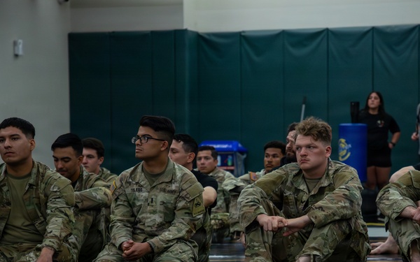 st Armored Division Soldiers compete in Torch Week Combatives Competition Day 1