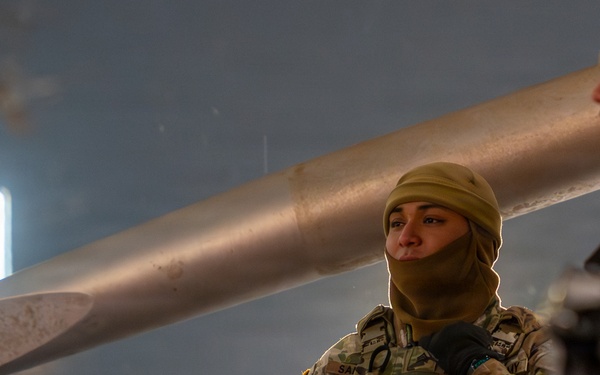 South Carolina Soldiers patrol snowy D.C.