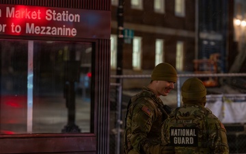 South Carolina Soldiers patrol snowy D.C.