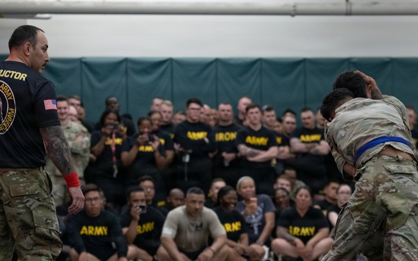 Iron Soldiers fight to win in Combatives during Torch Week