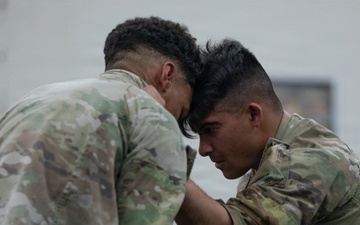 Iron Soldiers fight to win in Combatives during Torch Week