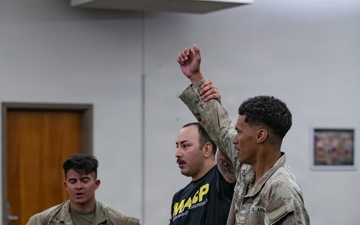 Iron Soldiers fight to win in Combatives during Torch Week
