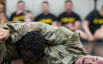 Iron Soldiers fight to win in Combatives during Torch Week