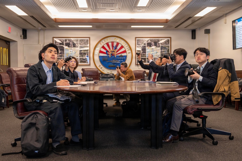 Japanese Press Members Tour CFAS