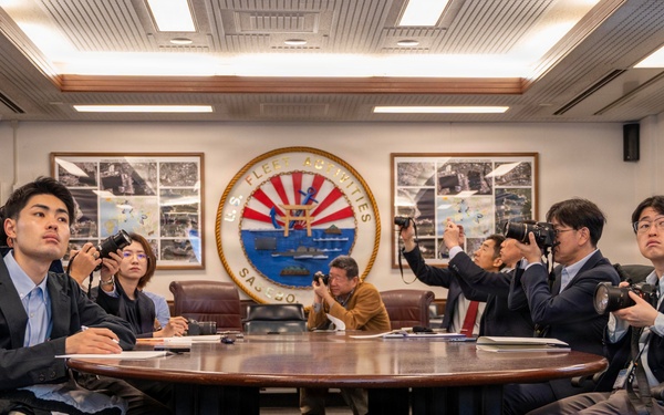 Japanese Press Members Tour CFAS