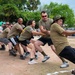 U.S. Military members participate in sports day during Exercise Cobra Gold 2026