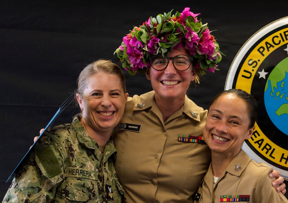 MU1 Jaclyn Skeweris Promotion Ceremony