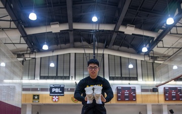 HHC Soldiers conduct CPT physical training at Camp Humphreys