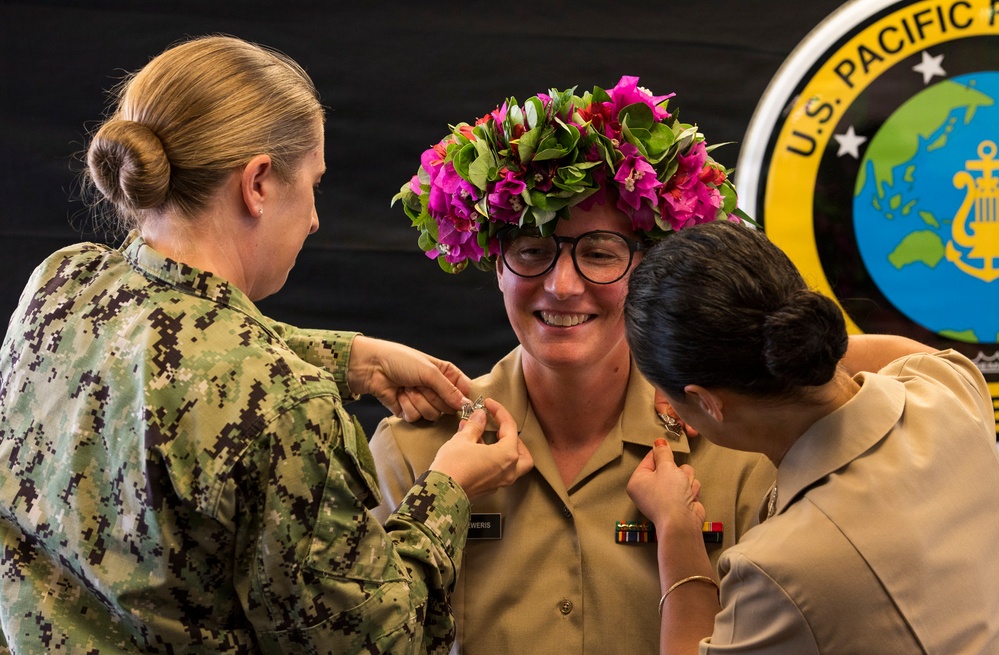 MU1 Jaclyn Skeweris Promotion Ceremony