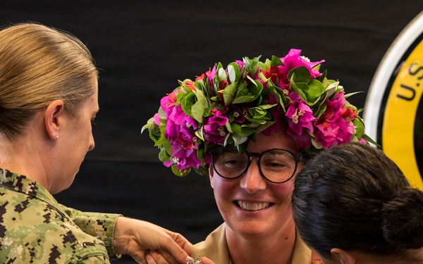 MU1 Jaclyn Skeweris Promotion Ceremony