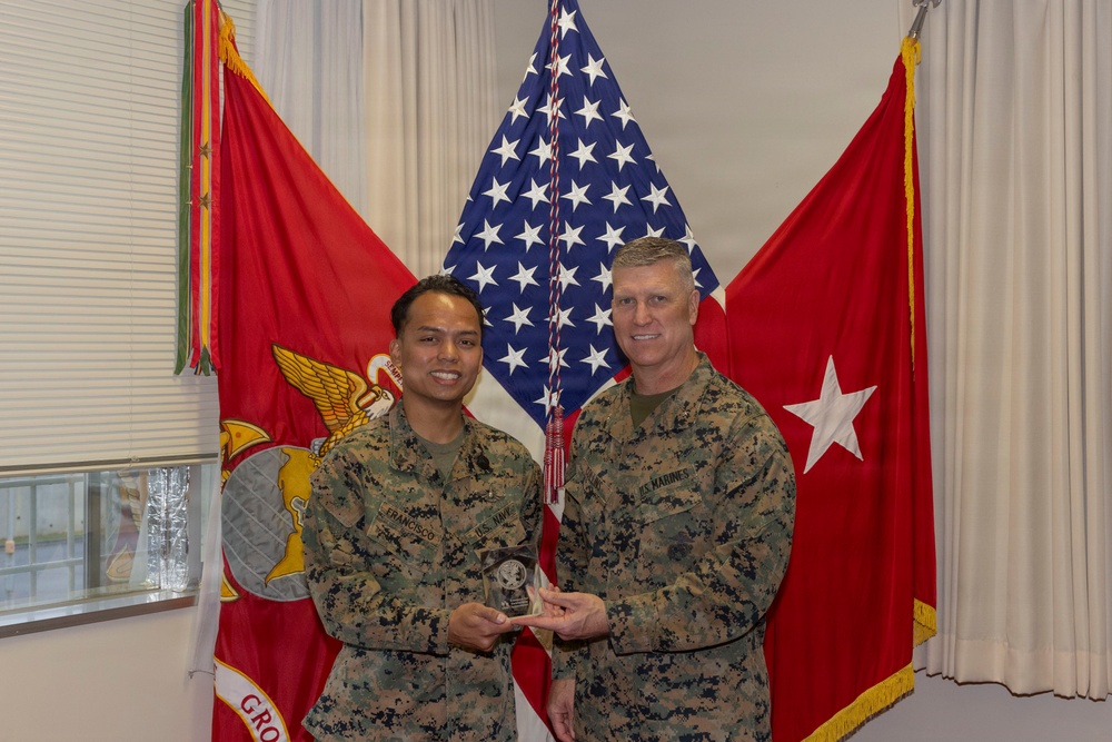 3rd MLG CG Awards Sailors