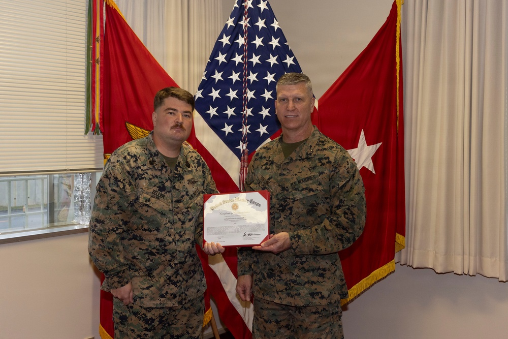 3rd MLG CG Awards Sailors