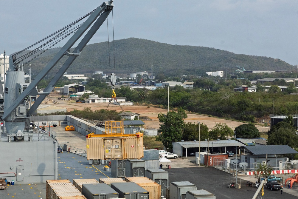 MSC Delivers Gear in Support of Cobra Gold 2026