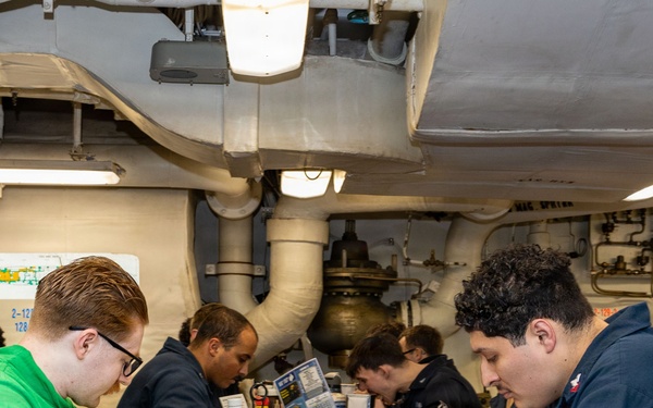 Daily Operations Aboard USS George H.W. Bush (CVN 77)