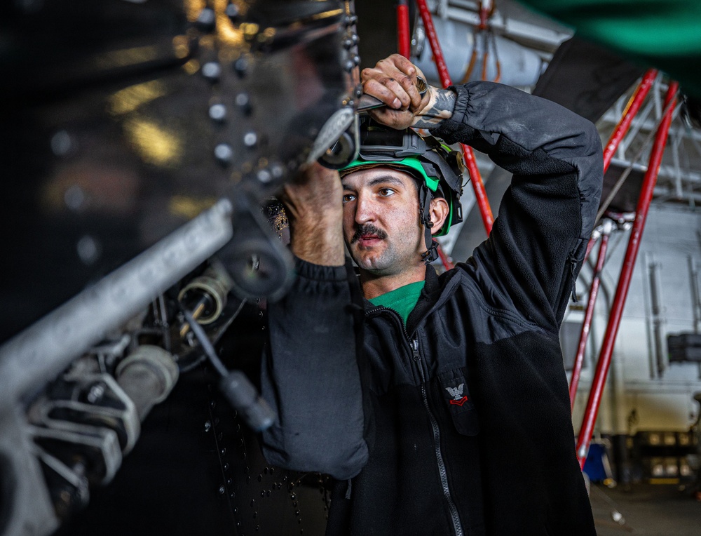 Daily Operations Aboard USS George H.W. Bush (CVN 77)