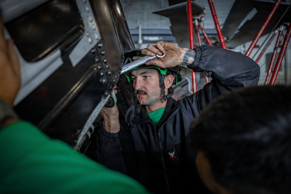 Daily Operations Aboard USS George H.W. Bush (CVN 77)