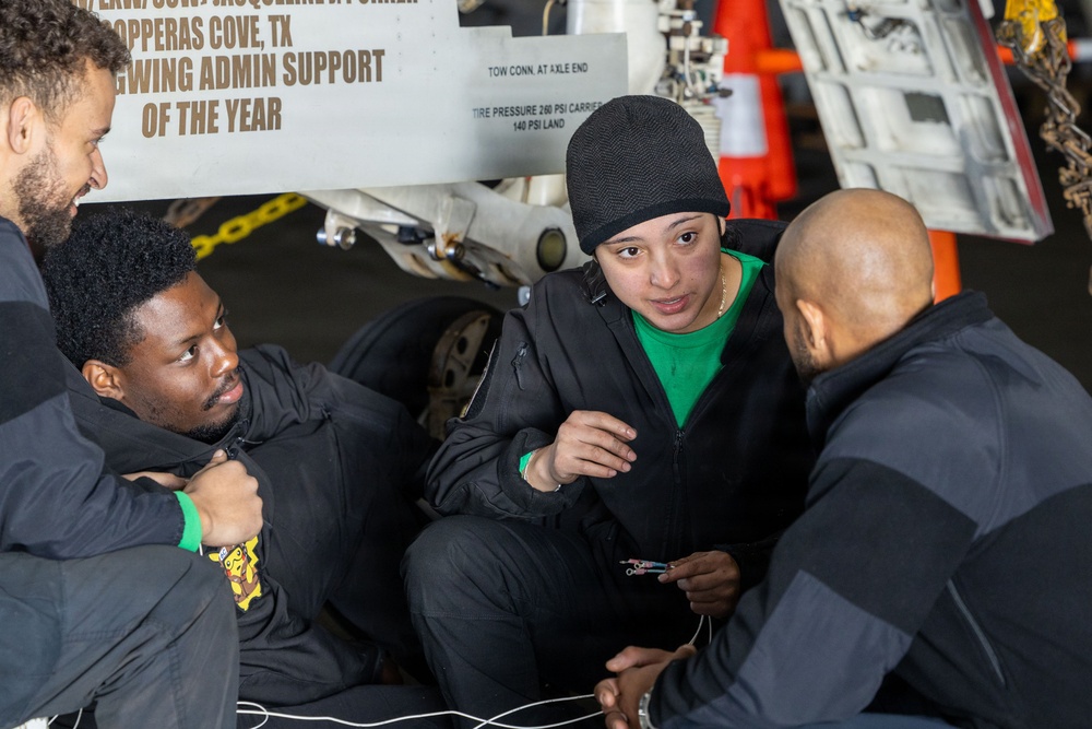 Daily Operations Aboard USS George H.W. Bush (CVN 77)