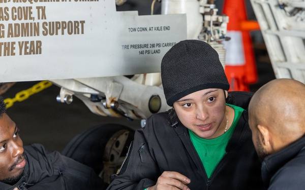 Daily Operations Aboard USS George H.W. Bush (CVN 77)