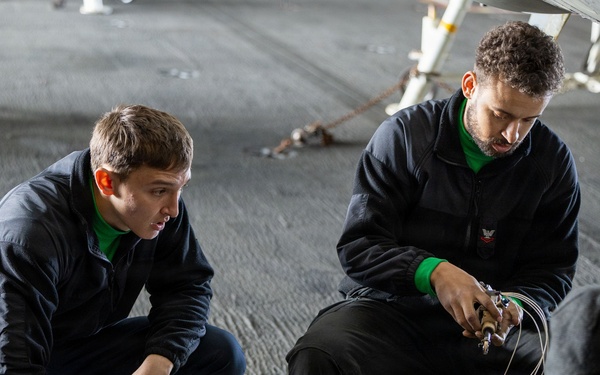 Daily Operations Aboard USS George H.W. Bush (CVN 77)