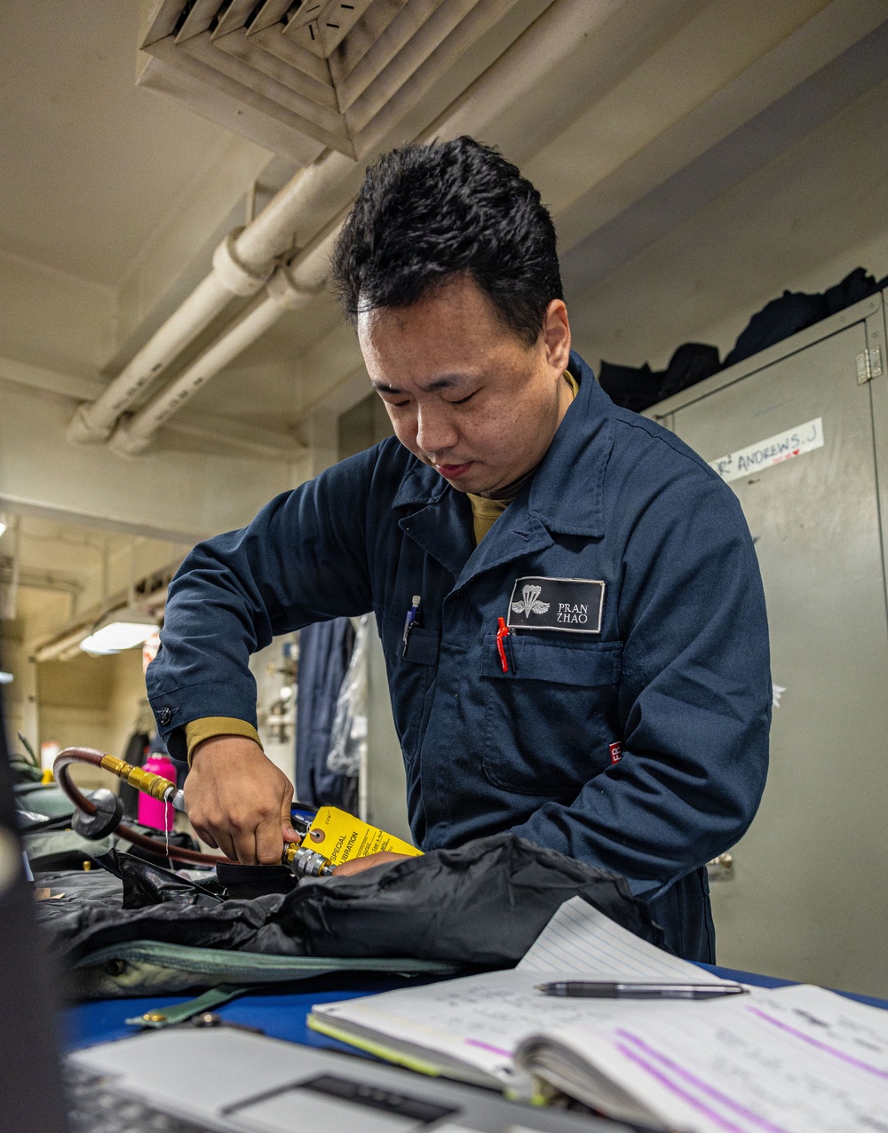 Daily Operations Aboard USS George H.W. Bush (CVN 77)
