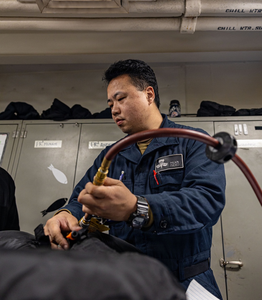 Daily Operations Aboard USS George H.W. Bush (CVN 77)