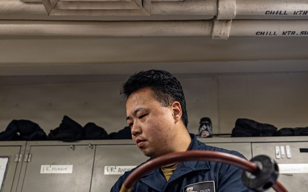 Daily Operations Aboard USS George H.W. Bush (CVN 77)