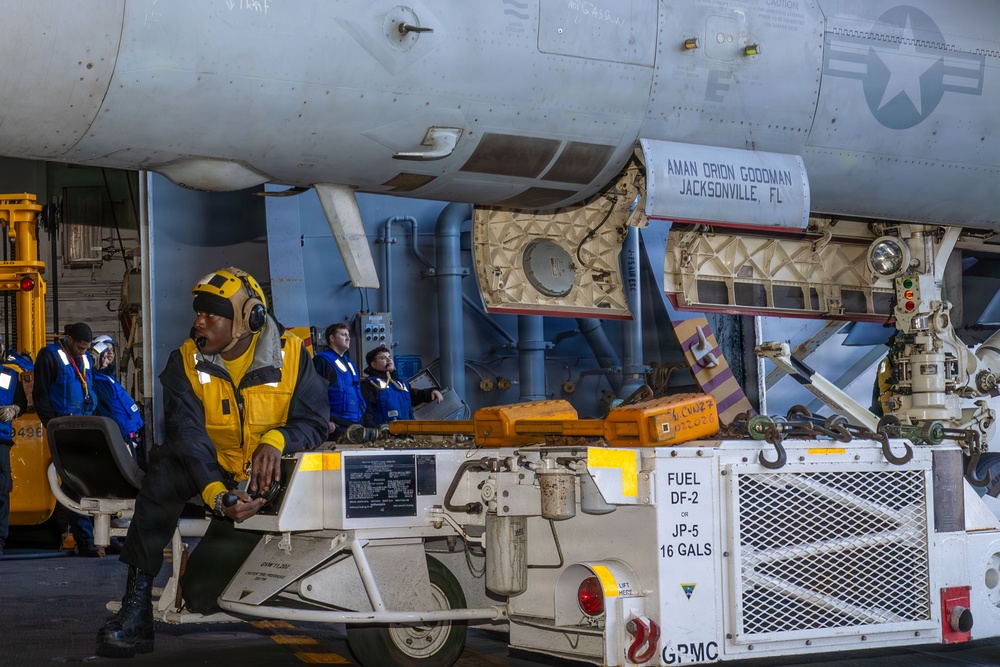 Daily Operations Aboard USS George H.W. Bush (CVN 77)