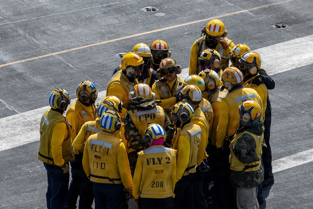 Daily Operations Aboard USS George H.W. Bush (CVN 77)