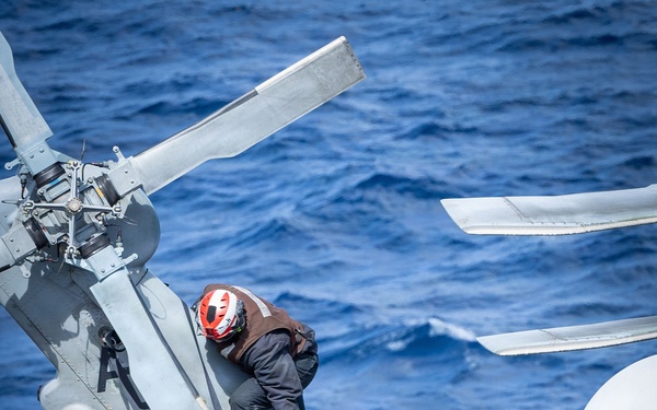 Daily Operations Aboard USS George H.W. Bush (CVN 77)