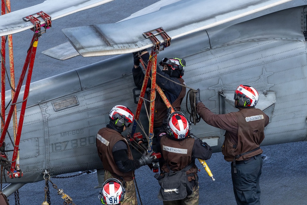 Daily Operations Aboard USS George H.W. Bush (CVN 77)