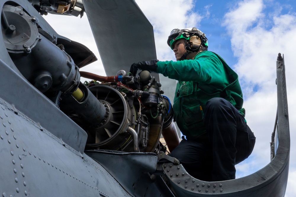 Daily Operations Aboard USS George H.W. Bush (CVN 77)