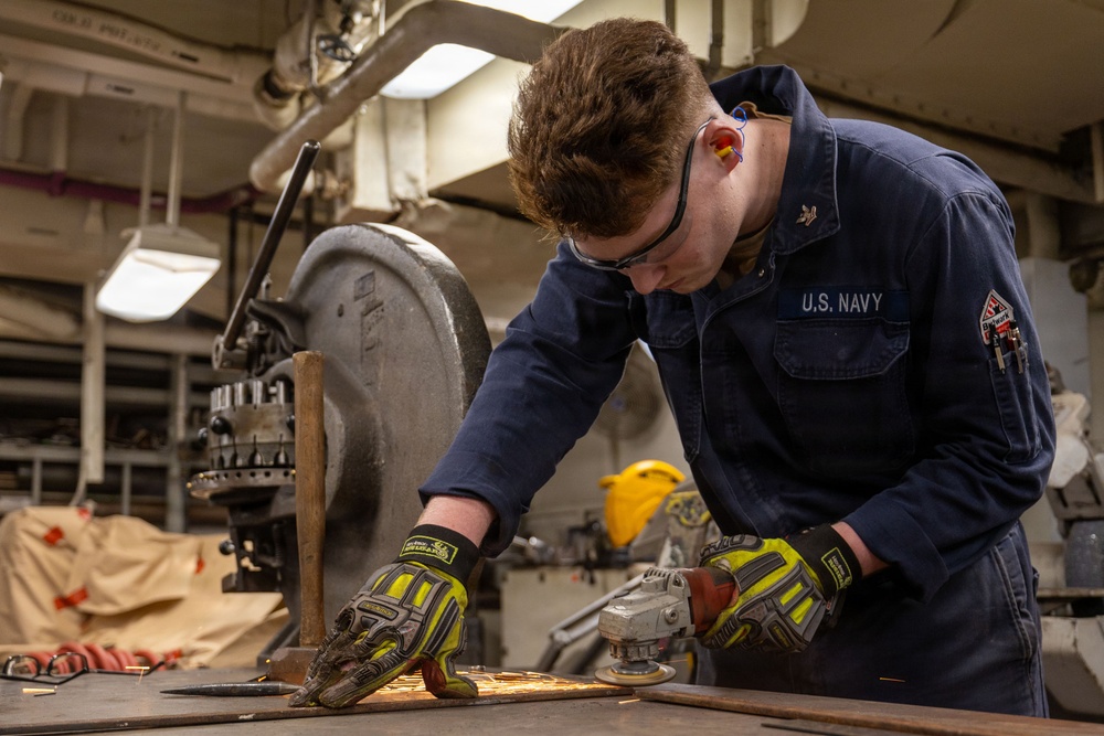 Daily Operations Aboard USS George H.W. Bush (CVN 77)
