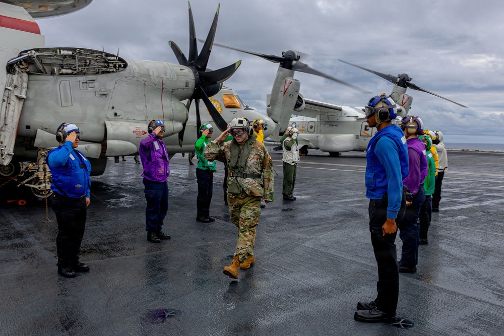Daily Operations Aboard USS George H.W. Bush (CVN 77)