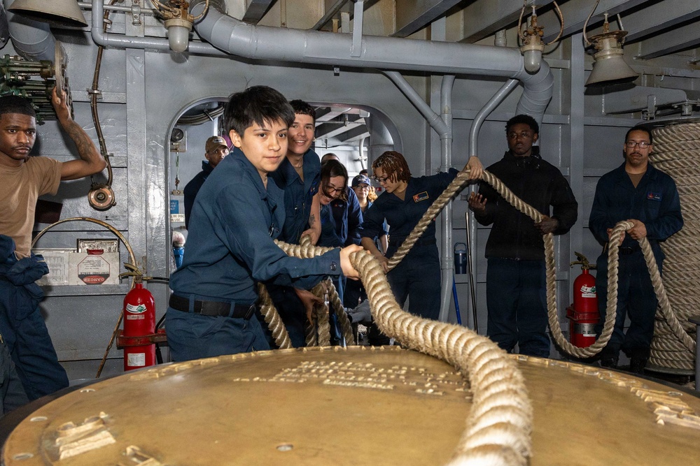 Daily Operations Aboard USS George H.W. Bush (CVN 77)