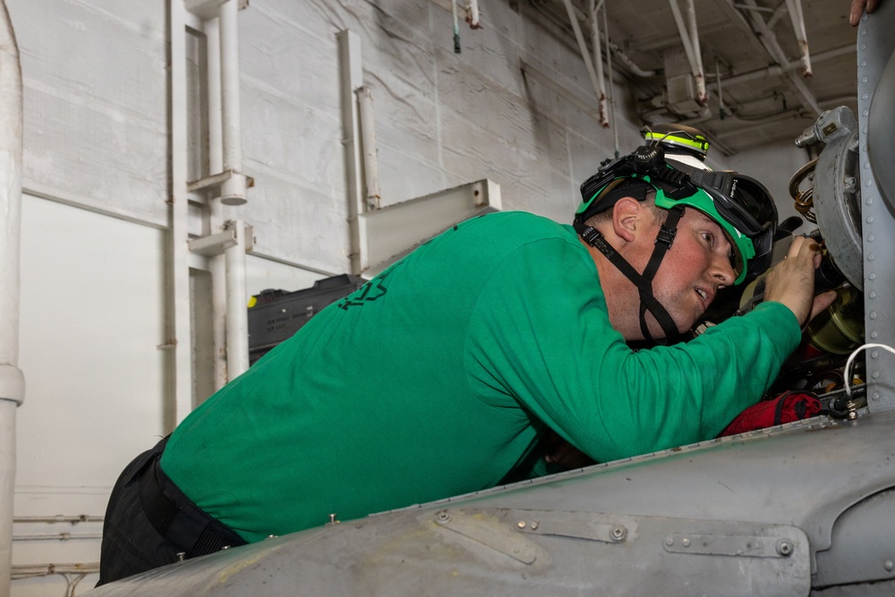 Daily Operations Aboard USS George H.W. Bush (CVN 77)