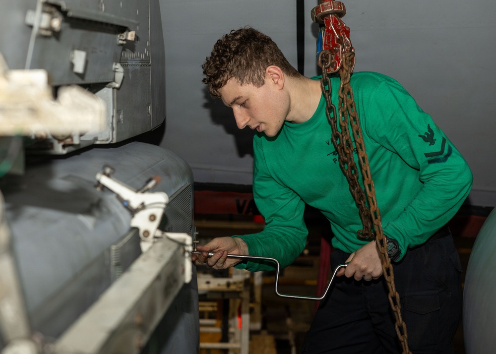 Daily Operations Aboard USS George H.W. Bush (CVN 77)